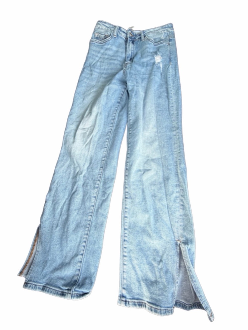 Vervet Split-Hem Jeans